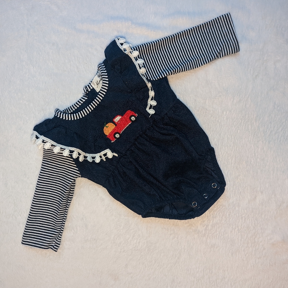 Marie Nicole Thanksgiving Romper